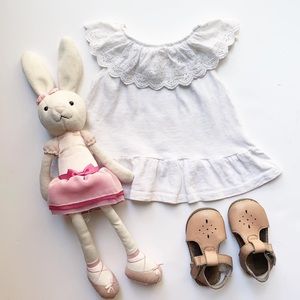 The Eyelet Peplum Top